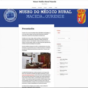 Web Museo Medico Rural de Maceda